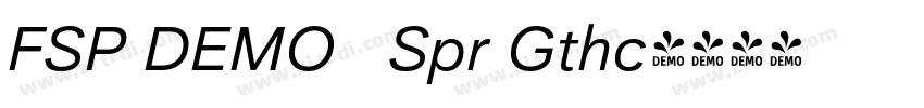 FSP DEMO   Spr Gthc字体转换